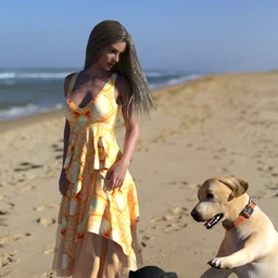 dForce Layered Skirt Outfit for Genesis 8 Female(s)