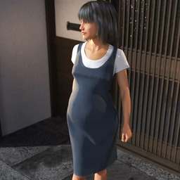 dForce Maternity Dress for Genesis 8 Female(s)