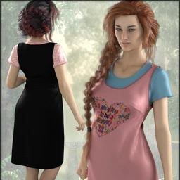 dForce Maternity Dress Textures