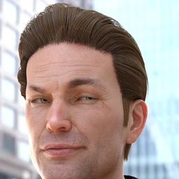 dForce Mid-Life Bachelor Hair for Genesis 8 Male