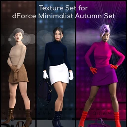 dForce Minimalist Autumn Set Textures