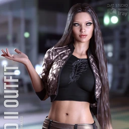 dForce Mood II Outfit for Genesis 8 Females