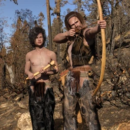 dForce Neolithic Outfits for Genesis 8 Male