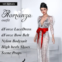 dForce Romanza Outfit for Genesis 8 Female(s)