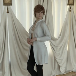 dForce Shirt Dress Outfit for Genesis 8 Female(s)