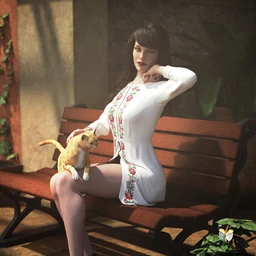 dForce Spring Breeze Outfit for Genesis 8 Female(s)