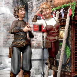 dForce StoneFast Outfit Textures