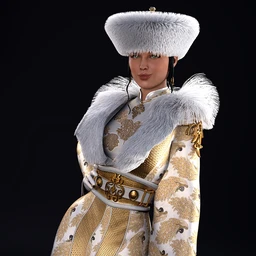 dForce Sujin Imperial Fantasy Outfit for Genesis 8 Females