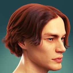 dforce Timothee Hair for Genesis 8 and 8.1 Males and Torment 8.1