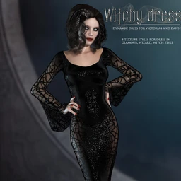 Dynamic Witchy Dress V4 Dawn
