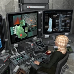 Dystopian Console Station