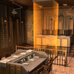 Dystopian Tribunal Hall