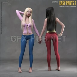 Easy Pants 2 for Genesis 8