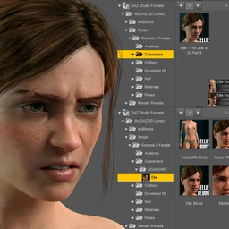 Ellie for DAZ Genesis 8 Female-2