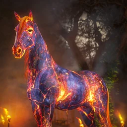 Ember Horse Texture for Daz Horse 2