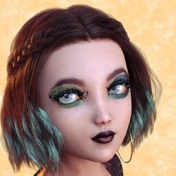 Extreme Closeup Plumes Geoshell Makeups for Genesis 8 Female(s)