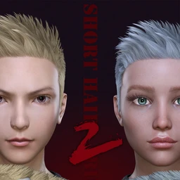FE Short Hair Vol 2 for Genesis 8