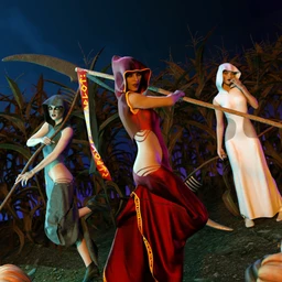 FF’s Eternal Handmaiden Poses for Genesis 8 Female