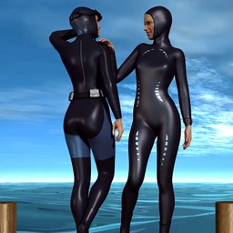 Freediver and Accessories for Genesis 2 Female(s)