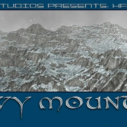 HFS Terrains- Snowy Mountains
