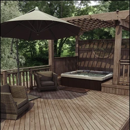 Hot Tub Pergola