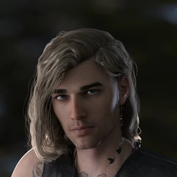 Hyansel King Hair for Genesis 8