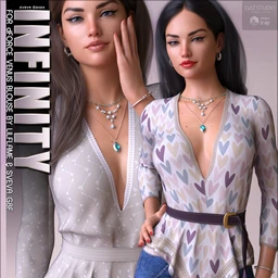 Infinity for dForce Venus Blouse G8F