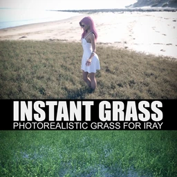 Instant Grass – Photorealistic Grass For Iray