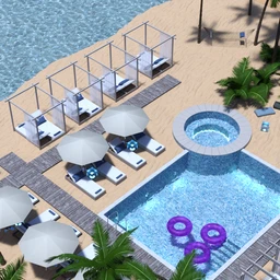 Island Beach Resort – Swimming Pool Area
