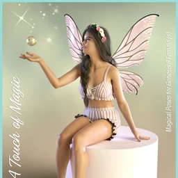iV A Touch of Magic Poses for Genesis 8 Female