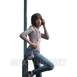 Life is Strange Max Caulfield for Daz G8F