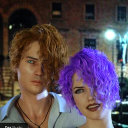 Luc Hair for Genesis 8