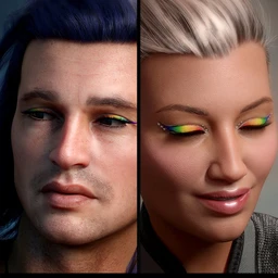 LY Freedom Shadows for Genesis 8