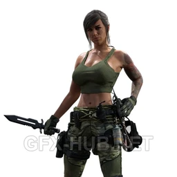 Mara COD MW 2019 in Daz G8F