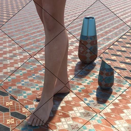 Medieval Inspired Floor Tile Shaders Vol 5