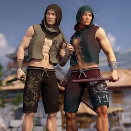 Min Woo Outfit Textures