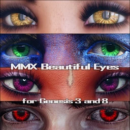 MMX Beautiful Eyes for Genesis 3 and 8