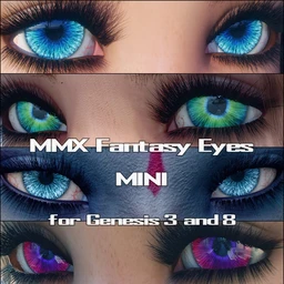 MMX Fantasy Eyes Mini for Genesis 3 and 8