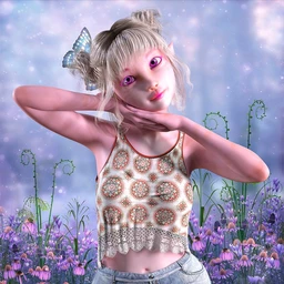 Moon for Genesis 8 Female