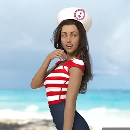 Navy Girl for Genesis 8 Female(s)