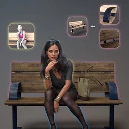 NG Build Your Own Sitting Poses for Genesis 8 Female