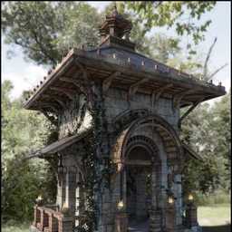 Pavilion of Montchanin Fallen Iray Addon