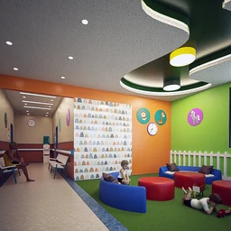 Pediatric Clinic Waiting Area