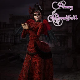 Penny Dreadfull Outfit for Genesis 2 Female(s)
