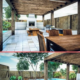 Pergola Kitchen