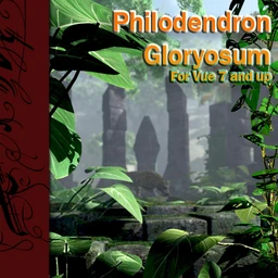 Philodendron gloryosum – Jungle Plants for Vue