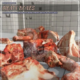 Photo Props Meaty Bones