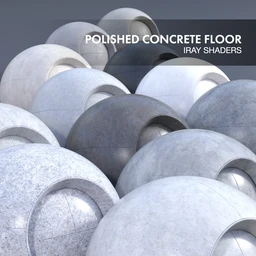 Polished Concrete Floor – Iray Shaders