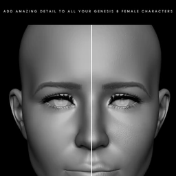 Porefectionist HD Skin Details for Genesis 8 Females