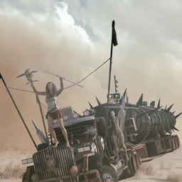 Post Apocalyptic Truck